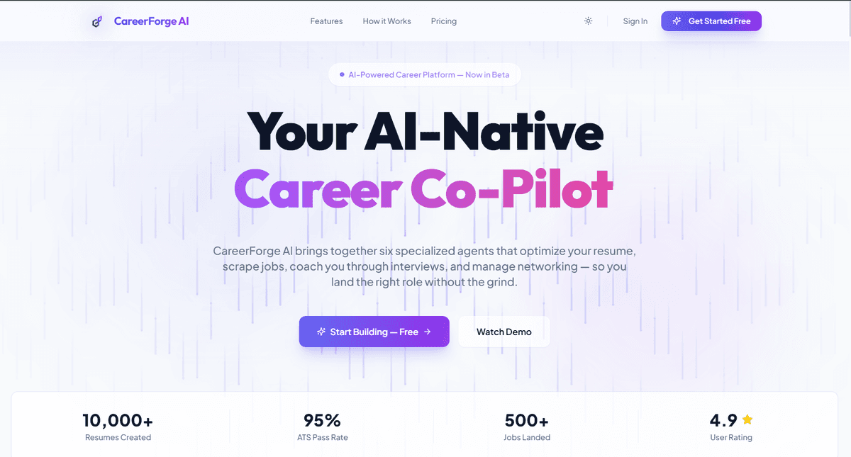 CareerForge AI