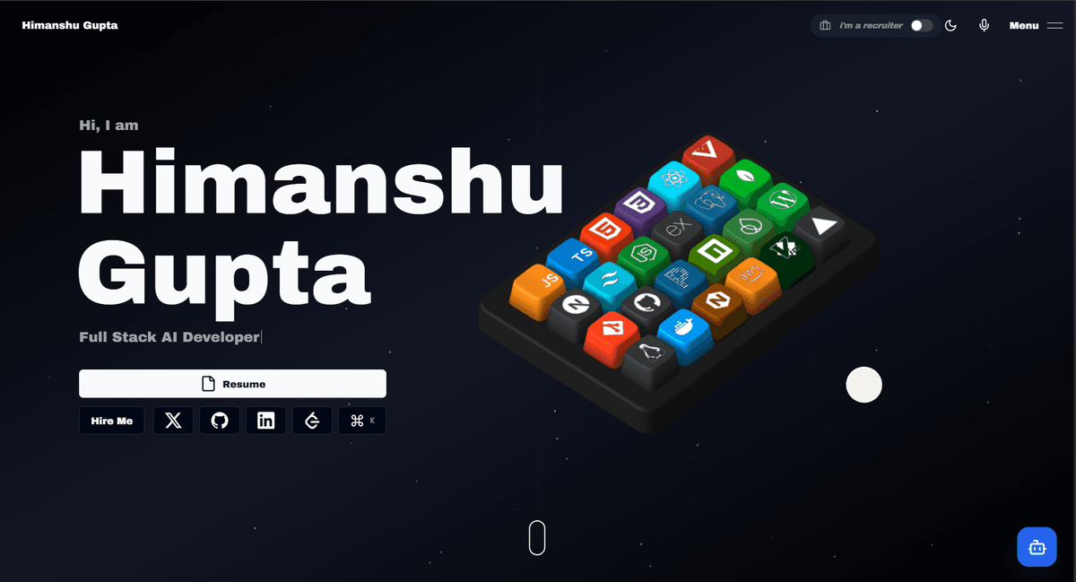 3D Developer Portfolio